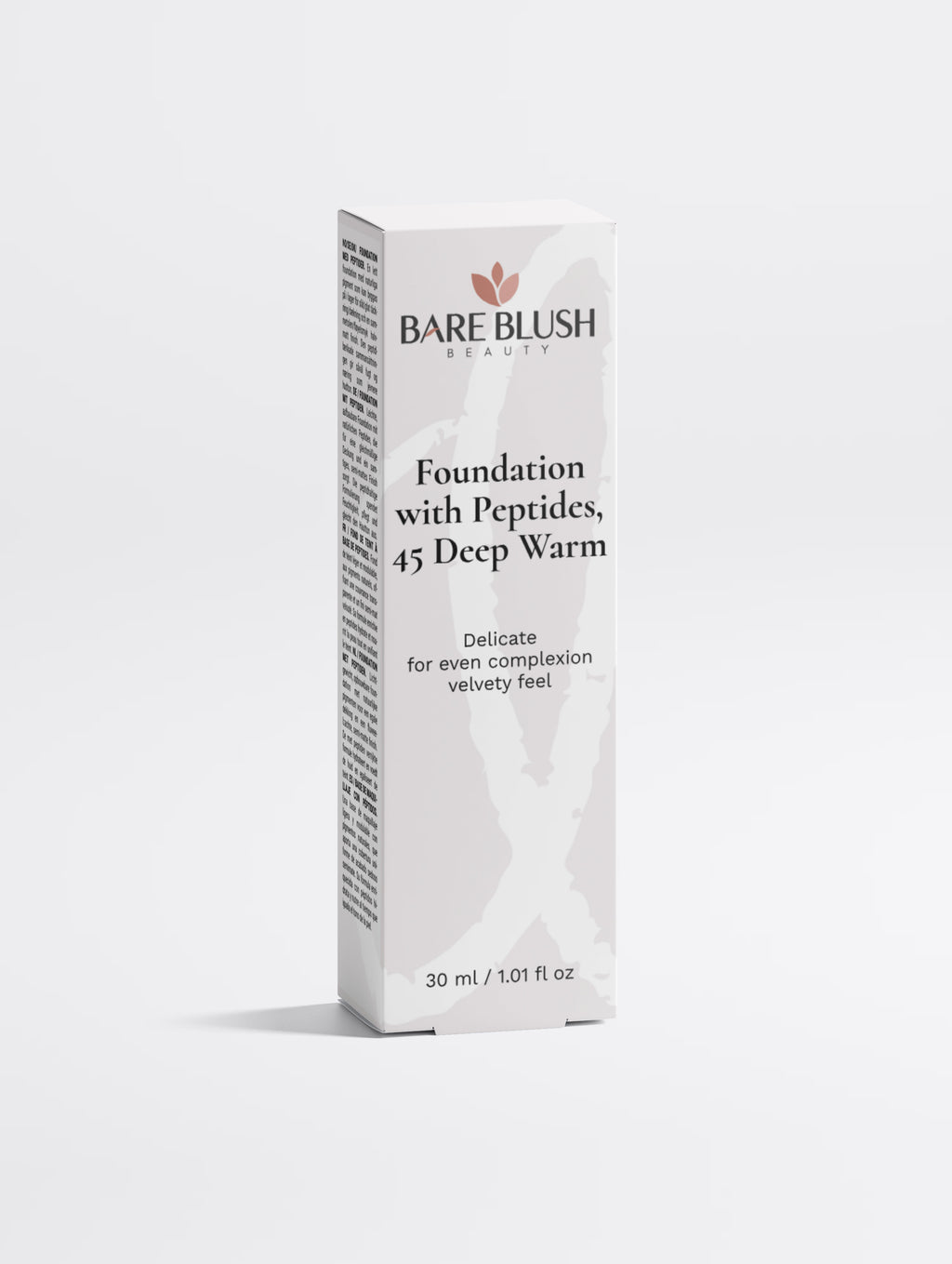 Foundation with Peptides — 45 Deep Warm | Rich, Skin-Loving Coverage