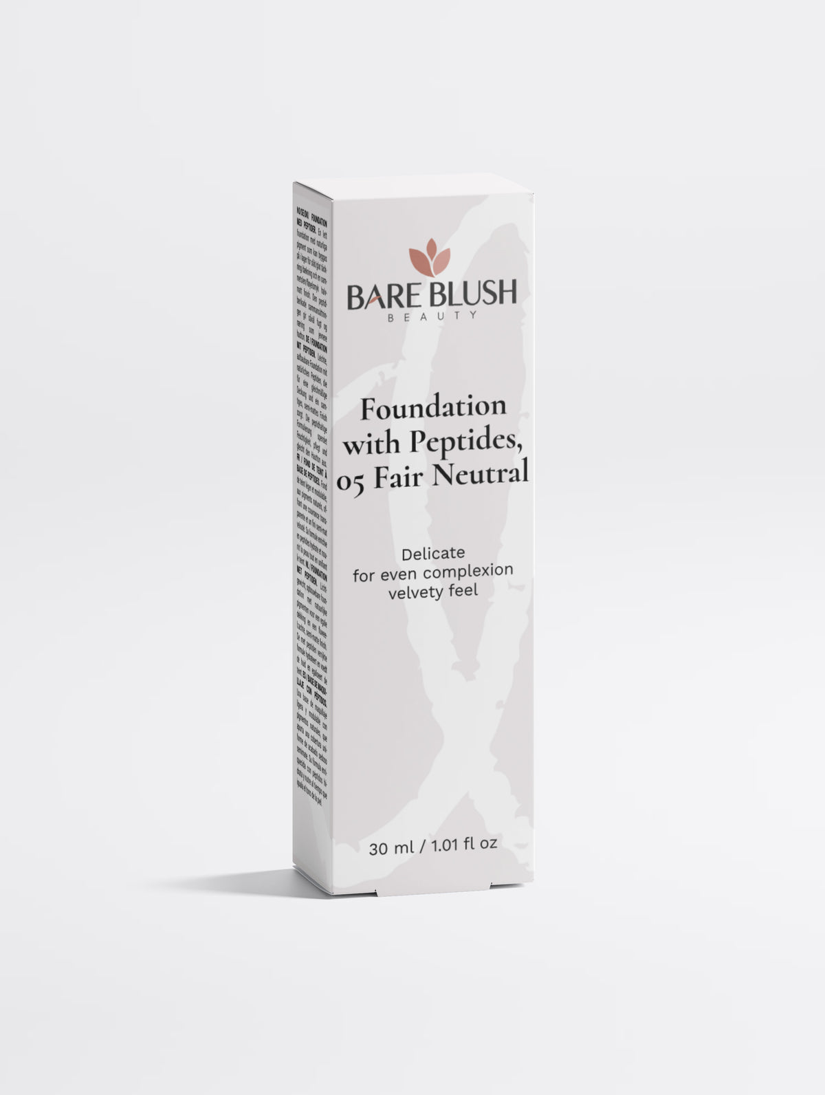 Foundation with Peptides — 05 Fair Neutral | Buildable, Skin-Loving Coverage