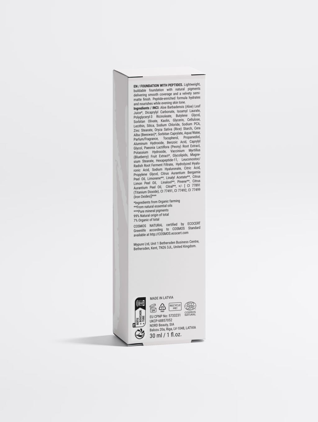 Foundation with Peptides, 40 Deep Neutral