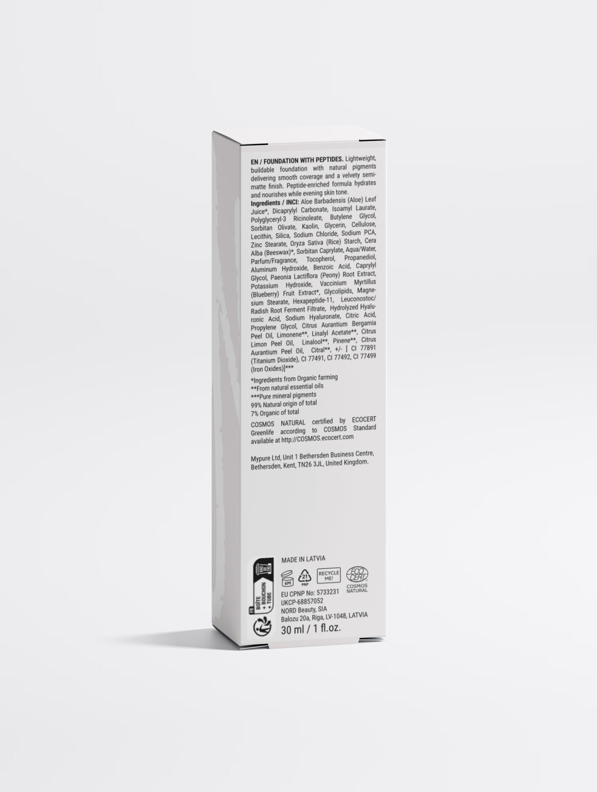 Foundation with Peptides, 40 Deep Neutral